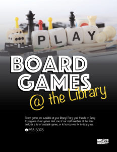 Board games flyer