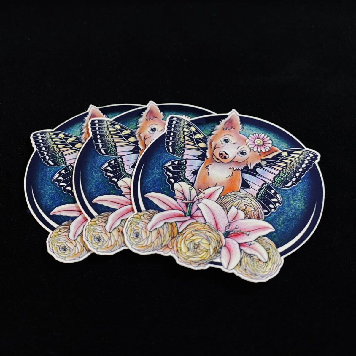Lily Luminosity Fairy Pup Sticker - Image 4