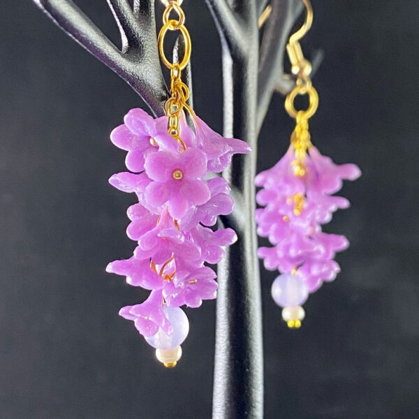 Floral Clay Earrings